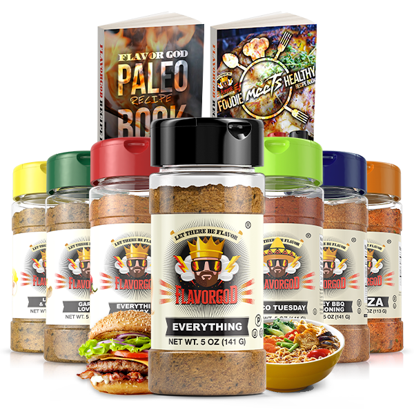 Flavor God #1 Best-Selling Spicy Everything Seasoning 1 Bottle 5 oz