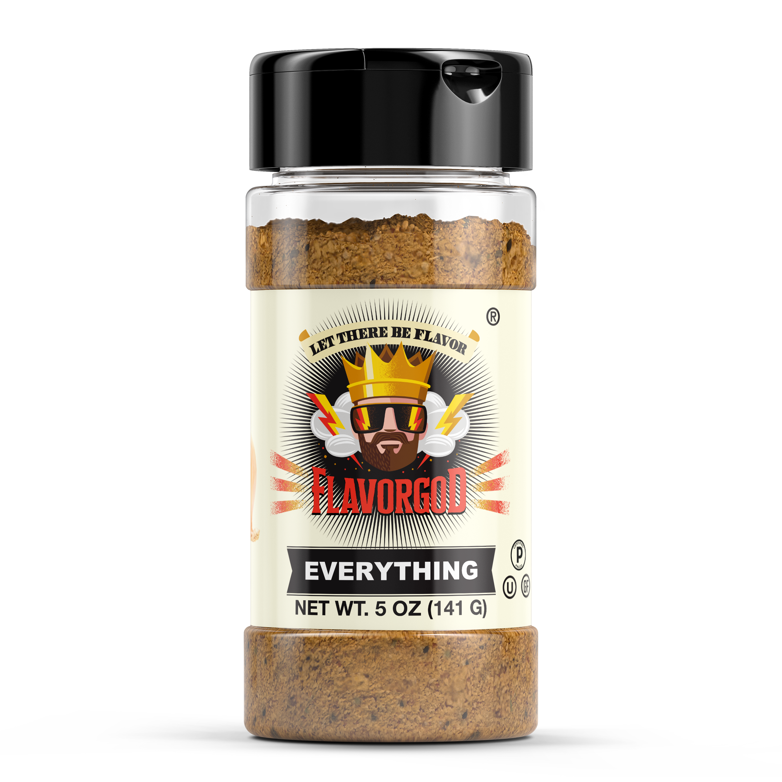 Flavor God #1 Best-Selling Spicy Everything Seasoning 1 Bottle 5 oz